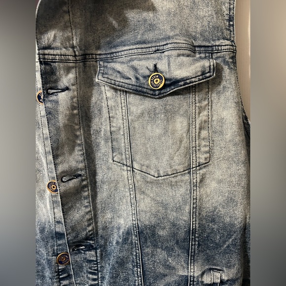 Demolition-Men Jean Vest..New! Men - Picture 6 of 7